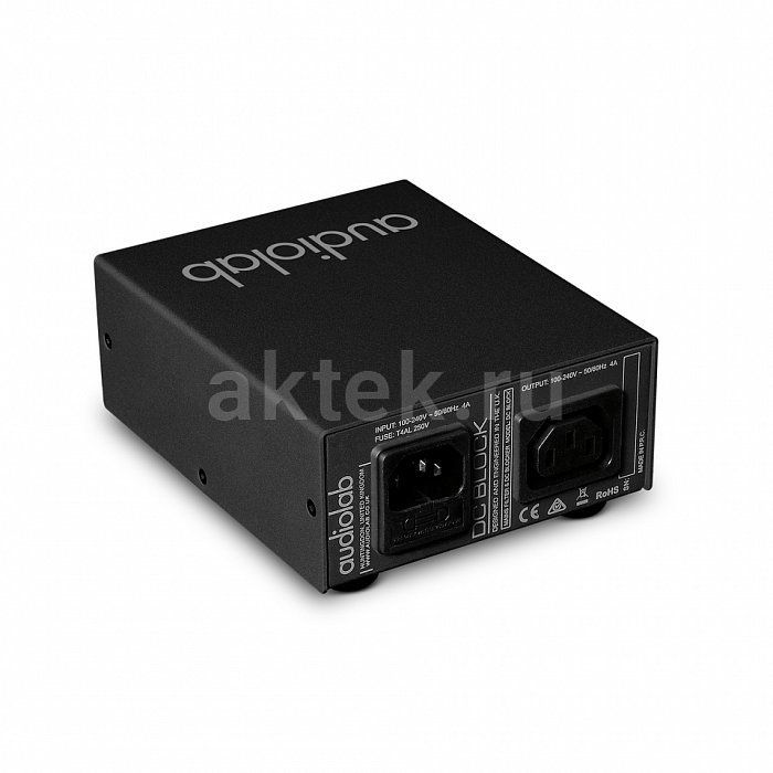 Audiolab DC Block Black блокиратор постоянной составляющей 4