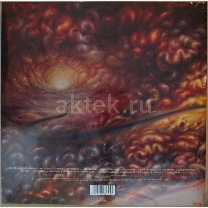 Виниловая пластинка IRON MAIDEN - DEATH ON THE ROAD BLACK VINYL 12" 2