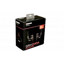 Shure SRH240A-BK закрытые студийные наушники с динамиками 40мм 38Ом 2