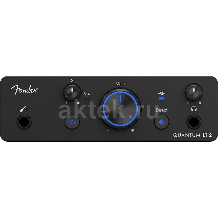 USB-C аудиоинтерфейс Fender Quantum LT2 2x2 6