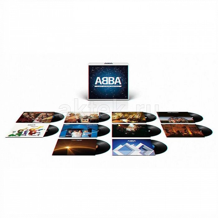 Виниловый бокс-сет ABBA - VINYL ALBUM BOX SET 180 GRAM BLACK VINYL 12" 3
