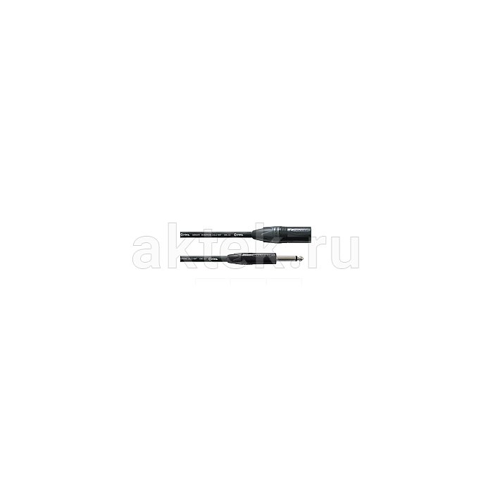Cordial CPM 2,5 MP микрофонный кабель XLR male/моно джек 6,3 мм