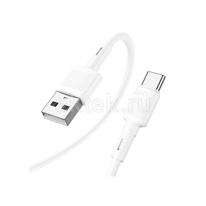 Кабель USB-C/A Hoco X83 White - 1м