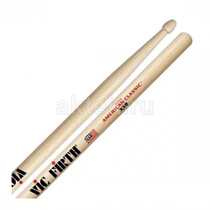 Vic Firth X5B (Extreme 5B) барабанные палочки, орех 2