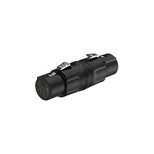ROXTONE RA5XFF-B аудиопереходник XLR5 мама–XLR5 мама
