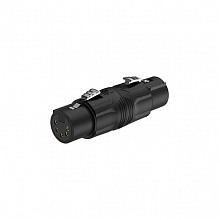 ROXTONE RA5XFF-B аудиопереходник XLR5 мама–XLR5 мама