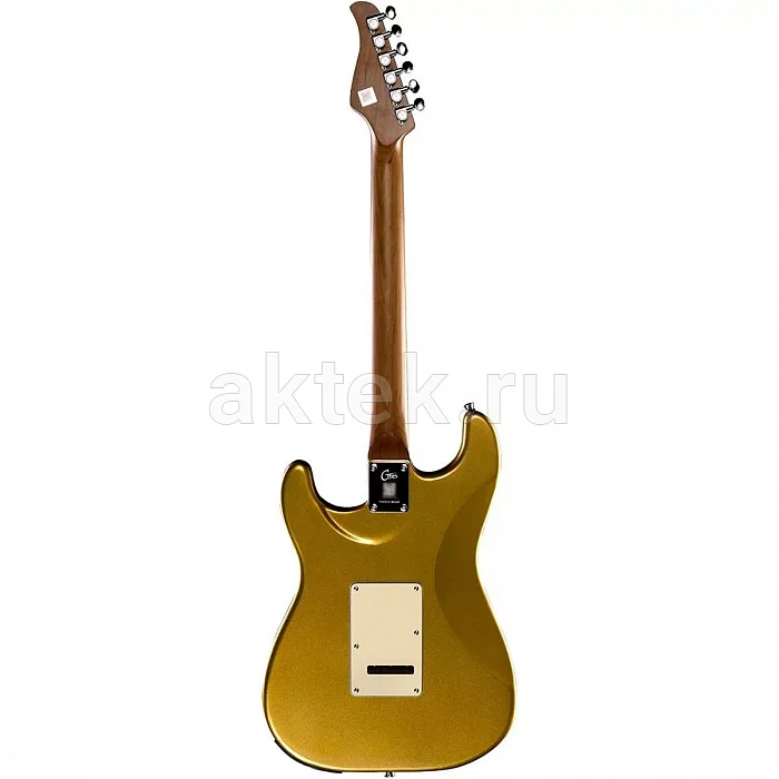 Mooer GTRS S801 электрогитара, золотистый, HSS, корпус из липы 2