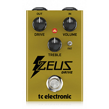 TC Electronic ZEUS DRIVE OVERDRIVE педаль овердрайв с двумя моделями