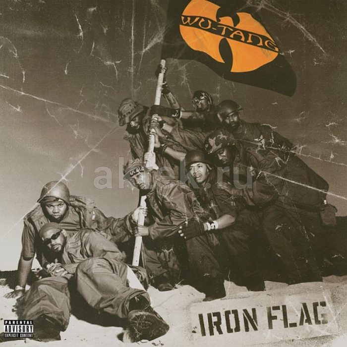 Виниловая пластинка WU-TANG CLAN - IRON FLAG BLACK VINYL 12"