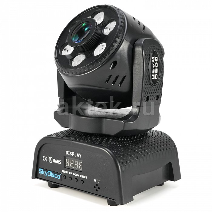 Вращающаяся голова SkyDisco Gobo RGBW 14