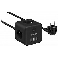 Сетевой фильтр Tessan TS-301 Black