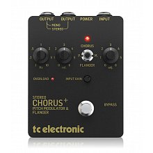 TC electronic SCF GOLD педаль хорус-фленжер, 3 режима модуляции