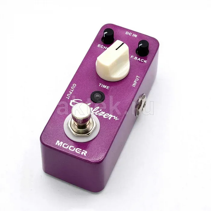 Mooer Echolizer мини-педаль цифрового дилея с аналоговым характером, 600 мс 3