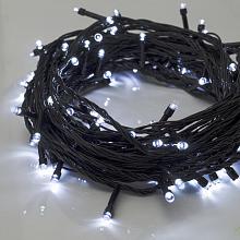 Гирлянда нить (черный провод) NEON-NIGHT 100x3,7 Вт LED 10м белый