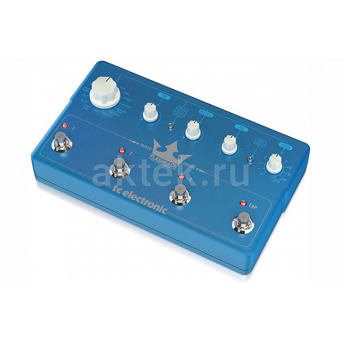 TC electronic FLASHBACK TRIPLE DELAY педаль дилэй, студийный уровень 2