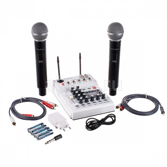 Онлайн караоке для дома с колонками SkyDisco UM-100 + SM-3BT 9