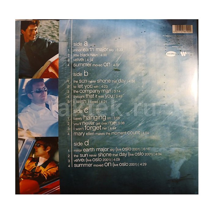 Виниловая пластинка A-HA - MINOR EARTH MAJOR SKY 180 GRAM SILVER VINYL 12" 2