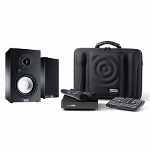 Домашняя караоке система с акустикой Studio Evolution EVOBOX Plus New Black + Magnat Multi Monitor 220