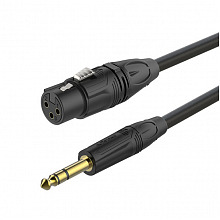 ROXTONE PMXJ430/10 аудиокабель XLR–Jack 6,3, 10 м, 2×0,30 мм²