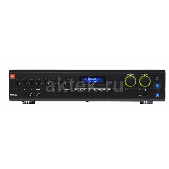JBL VMA260 микшер-усилитель 8 входов и 2 выхода