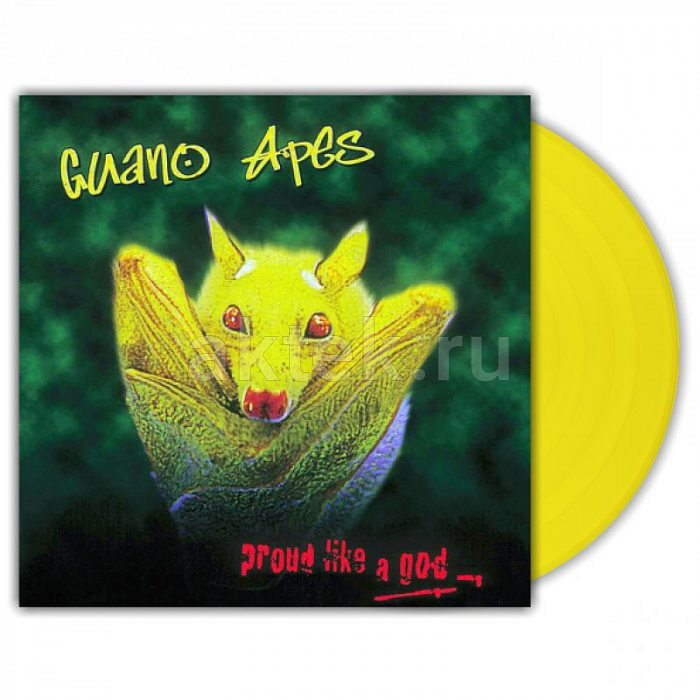 Виниловая пластинка GUANO APES - PROUD LIKE A GOD 180 GRAM YELLOW VINYL 12" 3