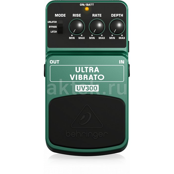 Behringer ULTRA VIBRATO UV300 педаль вибрато 2