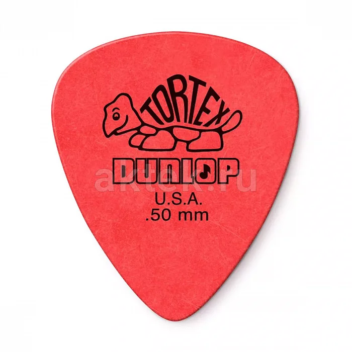 Dunlop 418P050 Tortex Standard 12Pack медиаторы, 0,5 мм, 12 шт