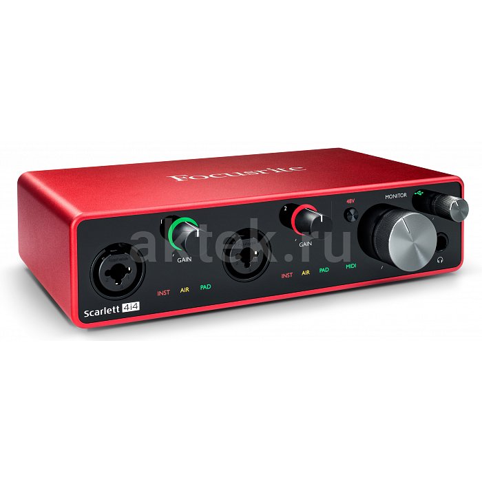 Аудио интерфейс USB FOCUSRITE Scarlett 4i4 3rd Gen 3