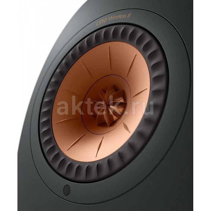 KEF LS50 Wireless II Carbon Black полочная акустика, 380 Вт, Roon 3