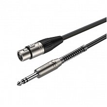 ROXTONE SMXJ220/1 (MP) кабель XLR–Jack 6,3 мм, 1 м