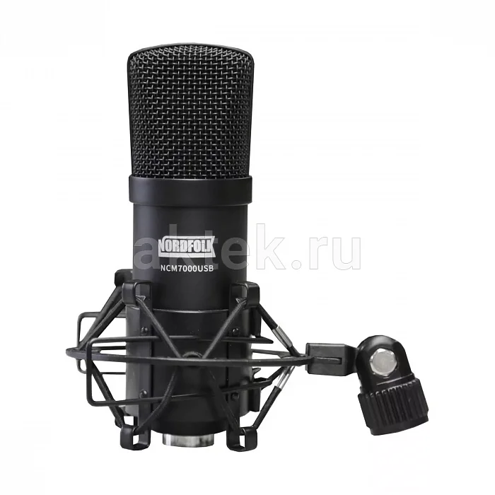 Nordfolk NCM7000USB USB-микрофон, конденсаторный капсюль, кардиоидная диаграмма