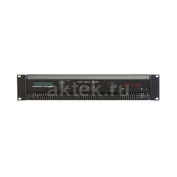 DSPPA MP-2500 трансляционный усилитель, 650 Вт 2