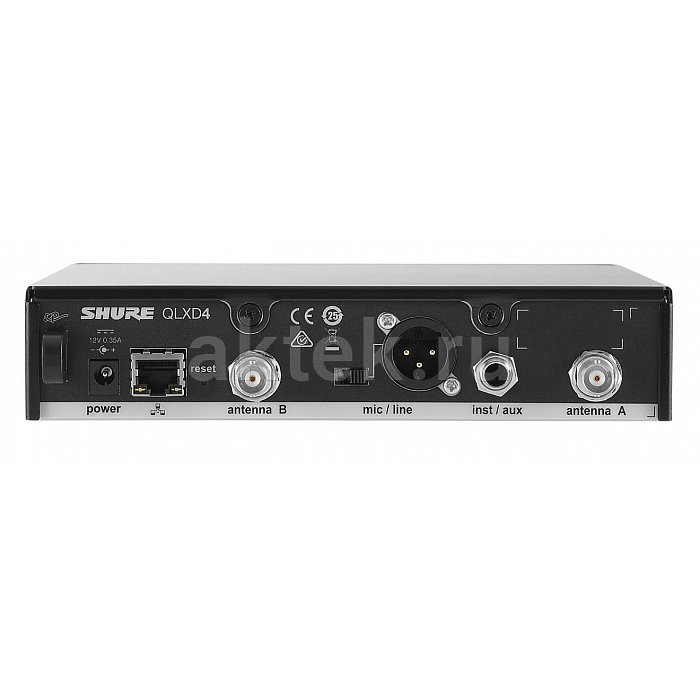 Инструментальная радиосистема SHURE QLXD14E G51 3