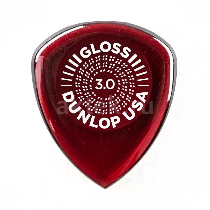 Dunlop 550P300 Flow Gloss 3Pack медиаторы, ultex, 3 мм 3