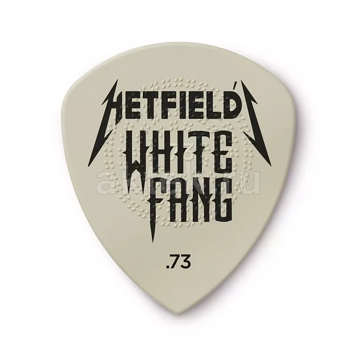 Dunlop PH122P073 Hetfield's White Fang Custom медиаторы, 0,73 мм, Flow 3
