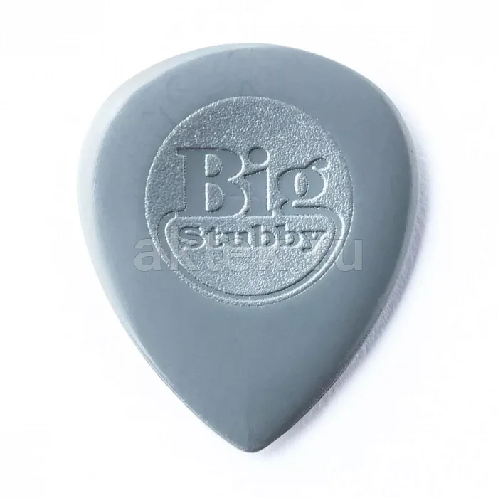 Dunlop 445R200 Big Stubby Nylon 24Pack медиаторы, нейлон, 2 мм
