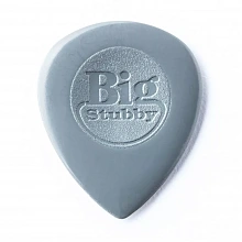 Dunlop 445R200 Big Stubby Nylon 24Pack медиаторы, нейлон, 2 мм