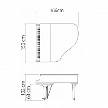 Кабинетный рояль KAWAI GL-30 WH/P 2