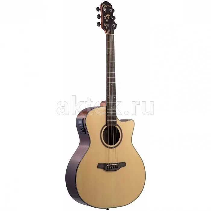 Crafter HG-250 CE/N электроакустическая гитара Grand Auditorium с вырезом