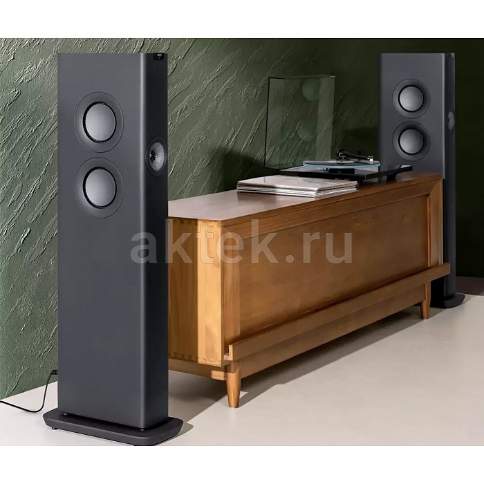 KEF LS60 Wireless Carbon Black напольная акустика, Wi-Fi, Bluetooth 7
