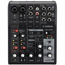 Yamaha AG06MK2 аудиоинтерфейс, черный, 6 каналов, USB
