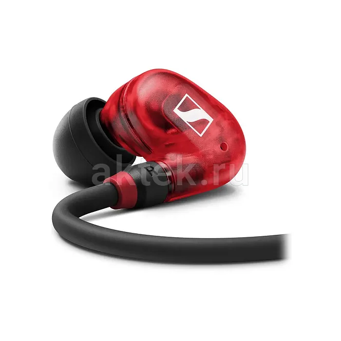 Вставные наушники Sennheiser IE 100 PRO clear красные 3