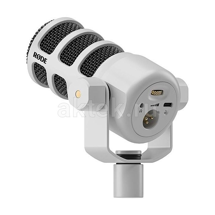 Студийный микрофон RODE PodMic USB White 4