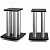 Стойка для акустики Radiotehnika T4B Silver/Black