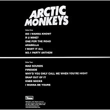 Виниловая пластинка ARCTIC MONKEYS - AM 180 GRAM BLACK VINYL 12" 2