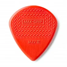 Dunlop 471R3N Max-Grip Jazz III Nylon медиаторы, нейлон, 1,38 мм