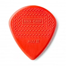 Dunlop 471R3N Max-Grip Jazz III Nylon медиаторы, нейлон, 1,38 мм