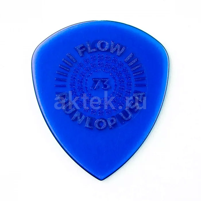 Dunlop 549R073 Flow Standard Grip 24Pack медиаторы, 0,73 мм