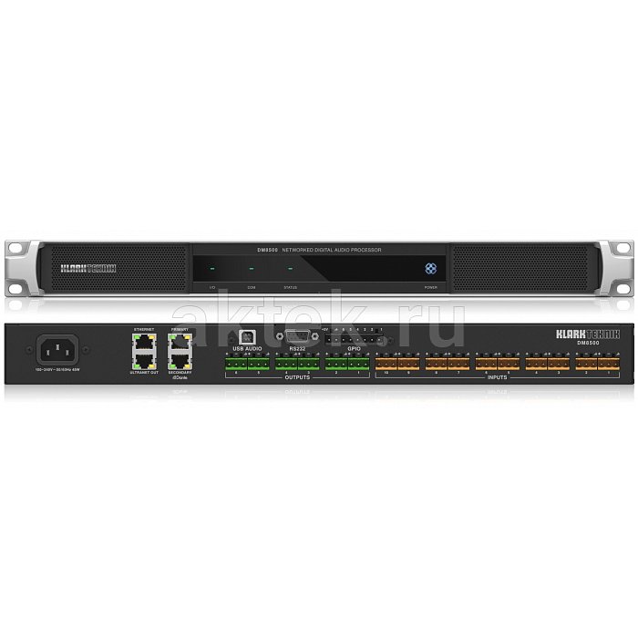 KLARK TEKNIK DM8500 процессор для систем звукоусиления