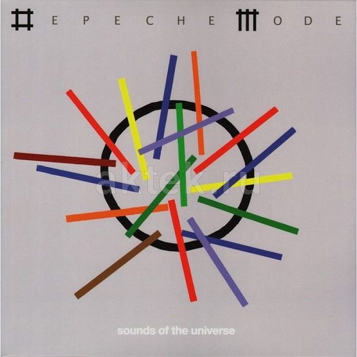 Виниловая пластинка DEPECHE MODE - SOUNDS OF THE UNIVERSE BLACK VINYL 12"